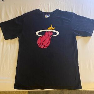 Dwyane Wade Miami Heat black t-shirt #NBA #basketball